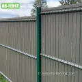 PVC SlatS Clivacy clôture pour la zone commerciale de la villa